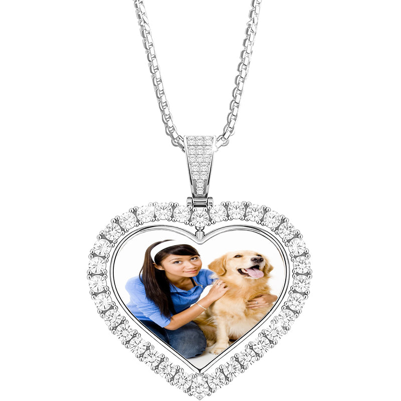 / Personalized Solid Diamond Initial Necklace, Letter Diamond Necklace | Initial Diamond Charm Necklace Handmade Holiday Gift